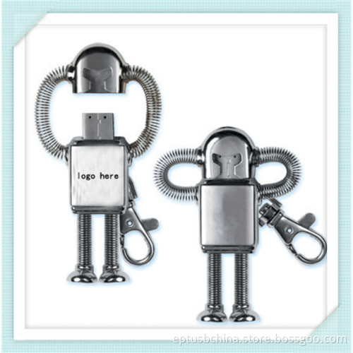Metal Man Robot USB Flash Memory (EP040)
